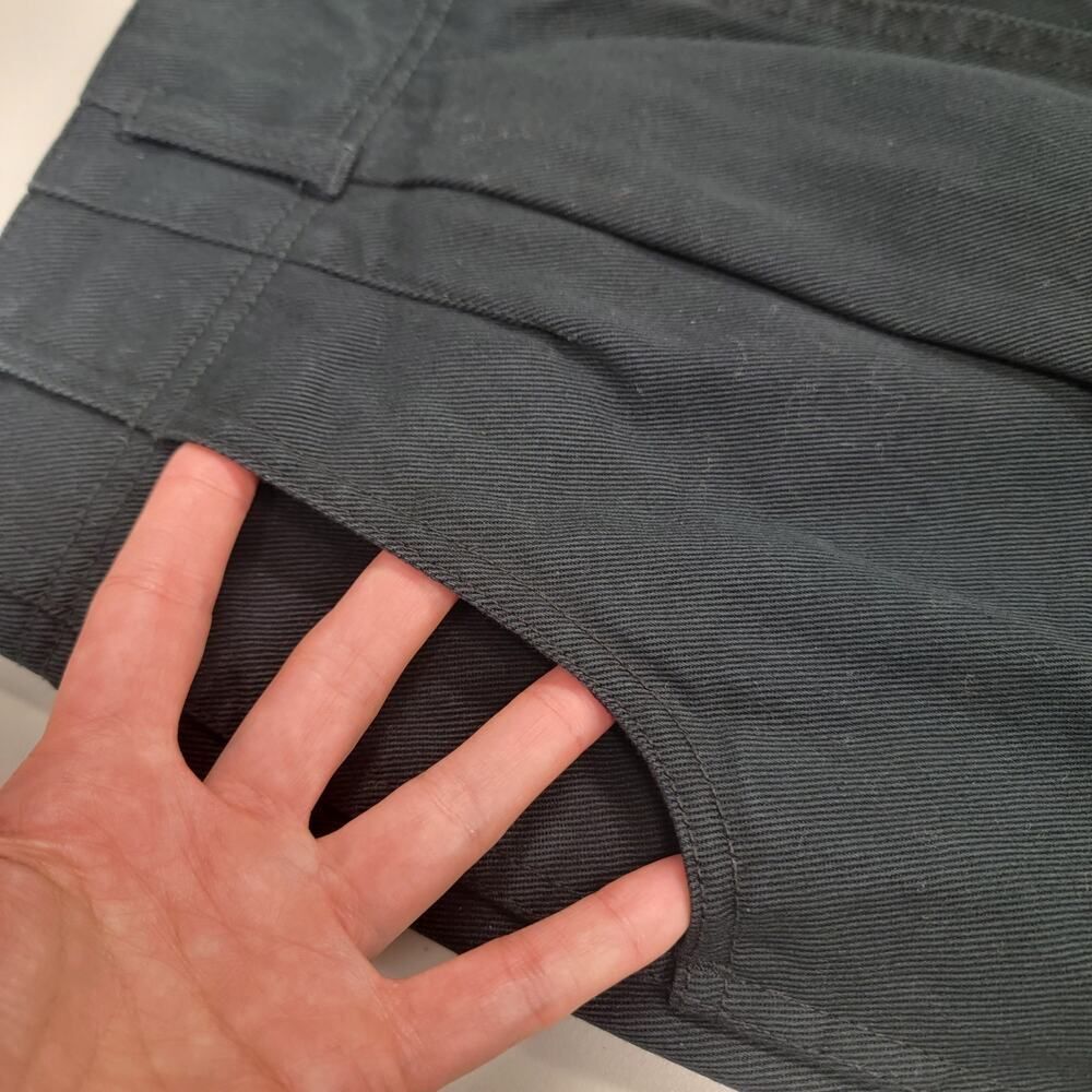 VTG Black Denim Skirt - Picture 11 of 16